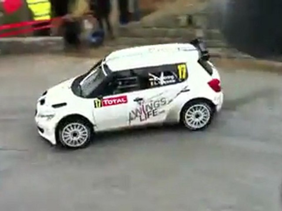 N°17  Kevin Abbring Rallye Monte Carlo 2012 Col du Turini