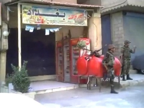 فري برس حرستا انتشار الأمن والشبيحة والجيش 21 10 2011 ج2