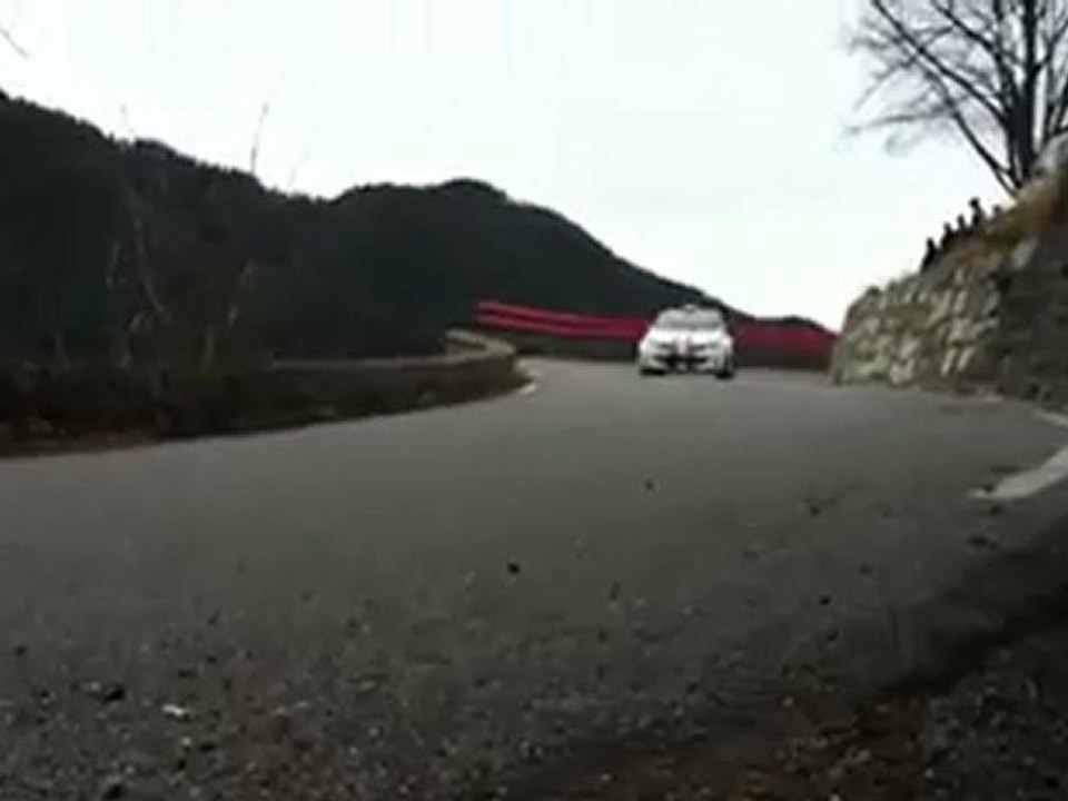 N°76 Sébastien Chardonnet Rallye Monte Carlo 2012 Col du Turini