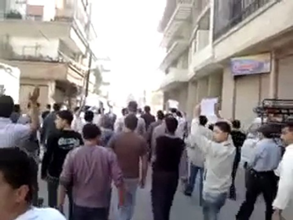 فري برس   داريا  جمعة شهداء المهلة العربية ج2