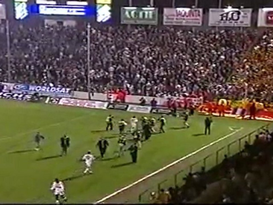 FC Metz - RC Lens, D1, saison 1997/1998 (vidéo 4/4) - tracidor soccers.fr