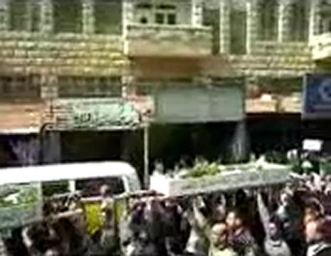 فري برس تشييع الشهيدين البطلين محمد وعلي النموس 23 10 2011 ج1