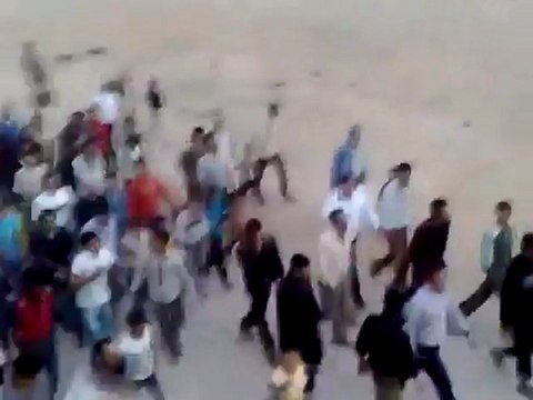 فري برس حمص كرم الزيتون مراسم زفاف الشهيد عبد الله سمير 24 10 2011