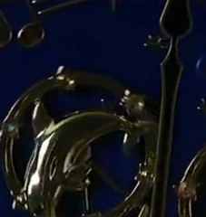 MARINA ULTRA RHYTHM MUSICAL MOTION CLOCK 4MH827WD03