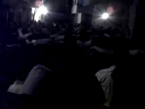 فري برس حمص حي كرم الزيتون 25 10 2011