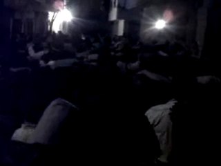 فري برس   حمص حي كرم الزيتون 25 10 2011