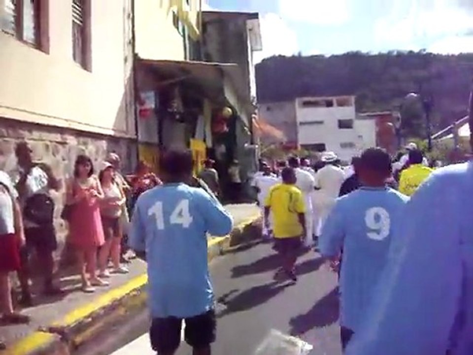 défilé avant le tournoi