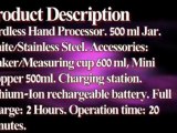 Braun Multiquick Cordless Hand Processor