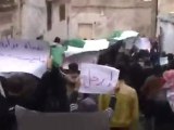 فري برس   حماة   مظاهرات حي الفراية   جمعة الله اكبر 4 11 2011