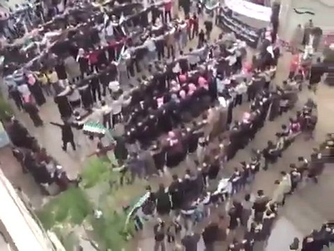 فري برس طيبة الإمام حماة مظاهرات جمعة الله أكبر 4 11 2011