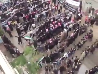 فري برس   طيبة الإمام حماة   مظاهرات جمعة الله أكبر 4 11 2011