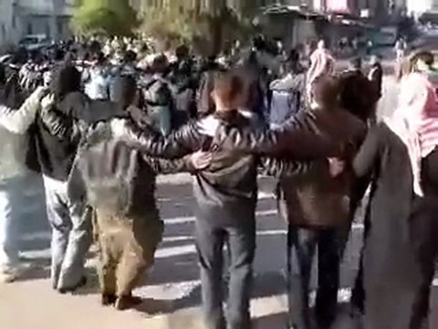 فري برس حماة حي الحميدية مظاهرة في أول أيام العيد 6 11 2011