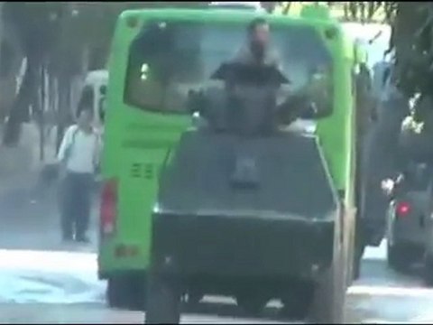 فري برس حماه أول أيام العيد انتشار امني كثيف 6 11 2011