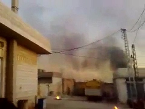 فري برس حماه كفرزيتا اطلاق رصاص على المتظاهرين في ثاني أيام العيد 7 11 2011