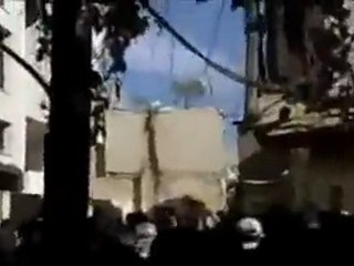 فري برس   دمشق برزة  سوريا للثوار غصب عنك يابشار 10 11 2011
