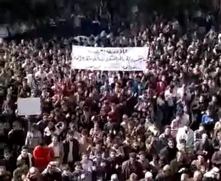 فري برس إدلب كفرنبل مظاهرة جمعة تجميد العضوية 11 11 2011 جـ2