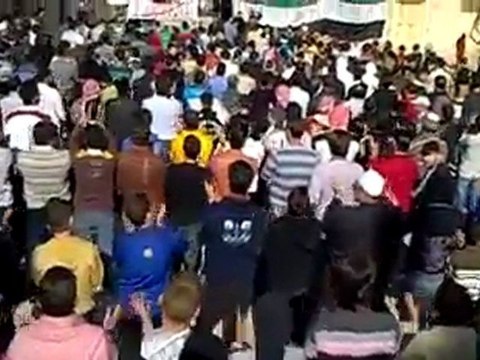 فري برس حماة مظاهرات حي الجراجمة جمعة تجميد العضوية 11 11 2011