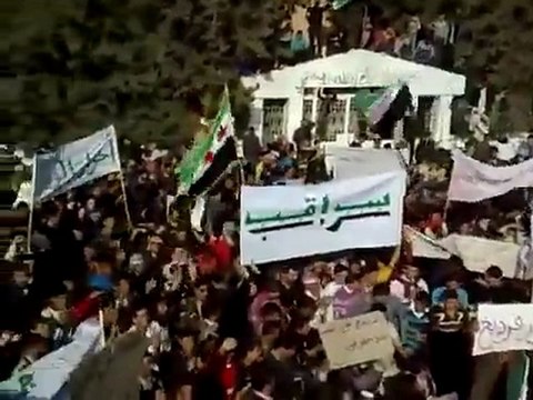 فري برس ادلب سراقب جمعة تجميد العضوية 11 11 2011