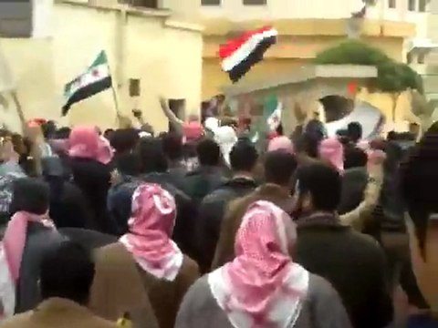 فري برس حلب أخترين جمعة طرد السفراء 18 11 2011 ج2