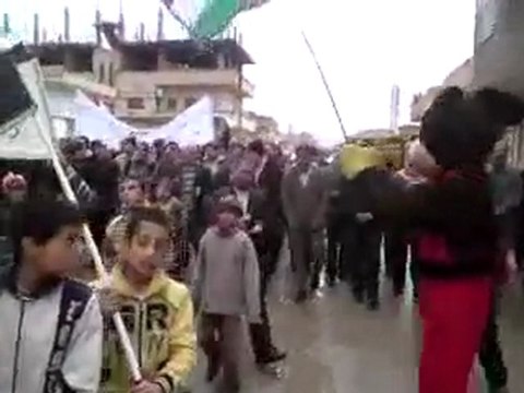 فري برس ااحرار مدينة الدرباسية في جمعة طرد السفراء 18 11 2011 ج1