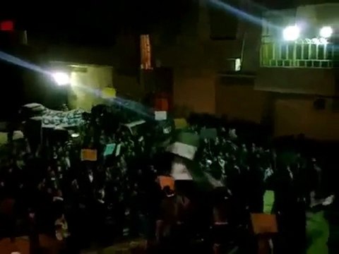 فري برس ريف دمشق عربين مسائية رائعة جدا 21 11 2011