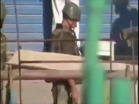 فري برس ريف دمشق حرستا انتشار عصابات الاسد واهانة المدنيين 22 11 2011 ج2