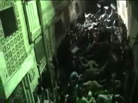 فري برس حمص باب الدريب حي الورشة يرحل هوي وكلابه 24 11 2011