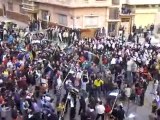 فري برس   حمص الخالدية حرائر الحي يطالبون باسقاط النظام 26 11 2011