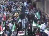 فري برس   حمص باب السباع الشعب يؤيد رسالة العرعور ومارح نركع الا لله 25 11 2011