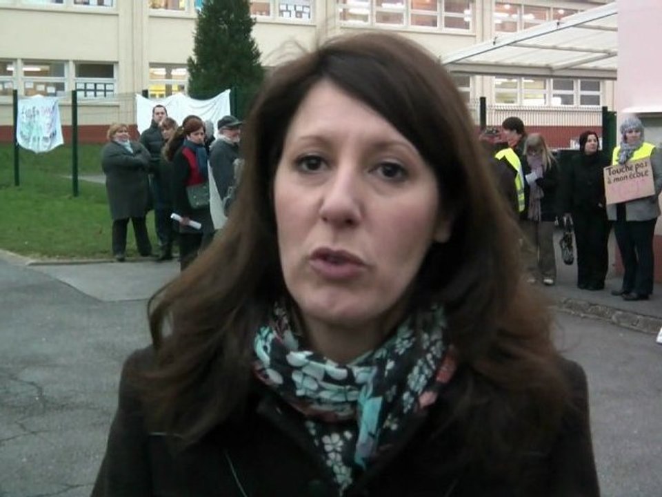 Réaction de Sandrine HERBIN - Grève école du Centre de Ferrière-La-Grande