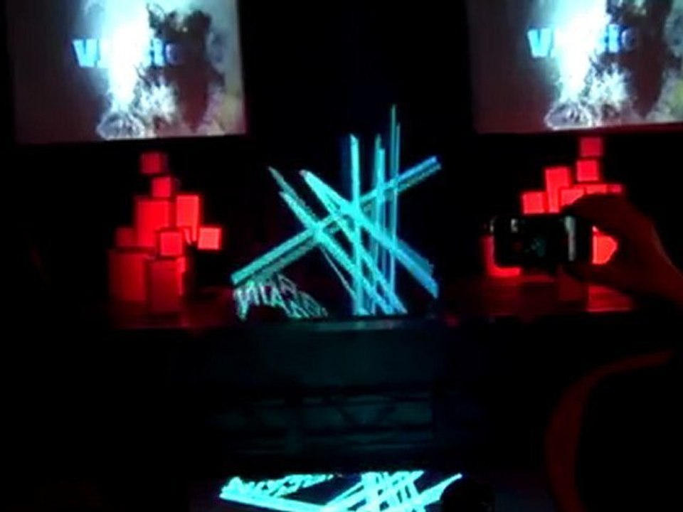 DO SHOCK BOOZE LIVE !! 2011.10.23 VJ Par­ty "PREV!EW" Holo­gram @ Ware­house­702