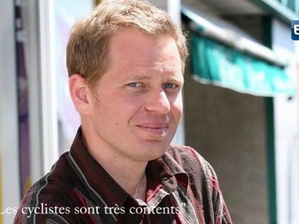 "Les cyclistes sont très contents"