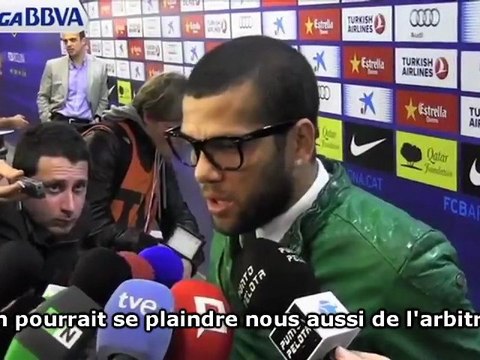 Dani Alves tacle Mourinho sur l'arbitrage