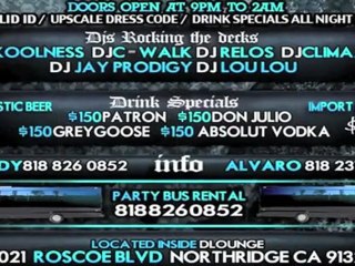 Roscoe Live @ the Lounge, Northridge, CA, 01-28-2012