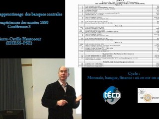 Les crises et l’apprentissage  des banques centrales  Deux expériences des années 1880