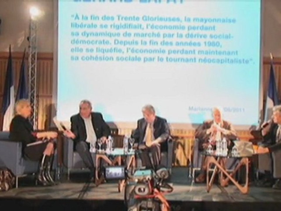 Table Ronde Idées Nation avec Marine Le Pen "Comment surmonter la crise ?"