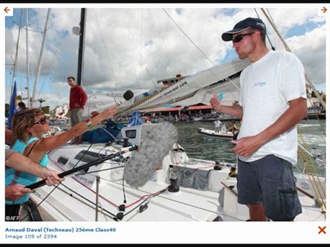 Route du Rhum : Arnaud Daval - Vacation Radio n°4