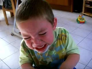 Petite crise de larmes