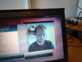 testing facedetection on servo mounted cam