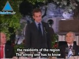 Partying With Peres -  French President Sarkozy & His Wife C