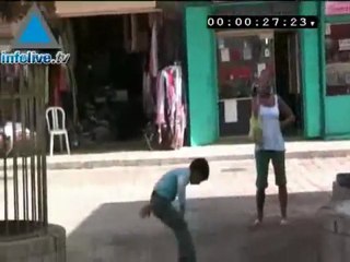 Infolive.tv Minute - Acrobatics In The Old City Christian Qu