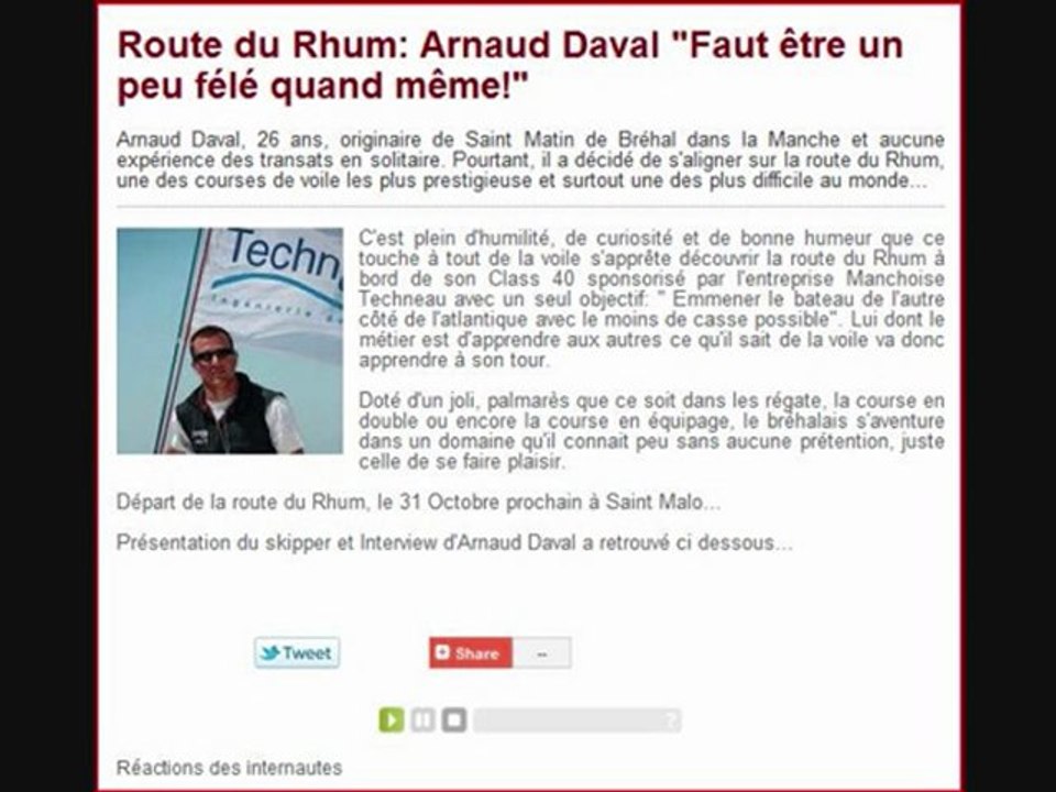 Interview Tendance Ouest