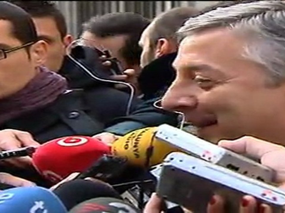Blanco, satisfecho tras declarar en el Supremo