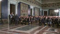 Roma - Giorgio Napolitano per la Giornata della Qualità Italia