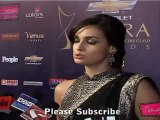 Hot  Diya Mirza Speaks @ Apsara Awards 2012 ceremony, held at