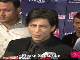 Shah Rukh Khan at the Apsara Awards 2012 ceremony, held at Yashraj Studios in Mumbai on