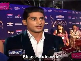 Prateik Babbar at Apsara Awards 2012