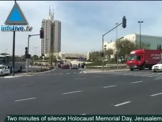 Israel bows its head in silence