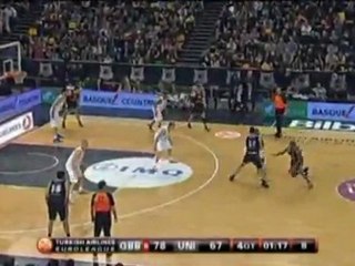 Euroligue: Gescrap Bilbao 85-70 Unicaja Malaga
