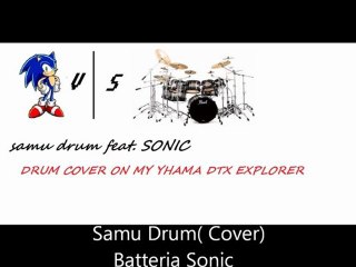 Sonic green zone drum cover